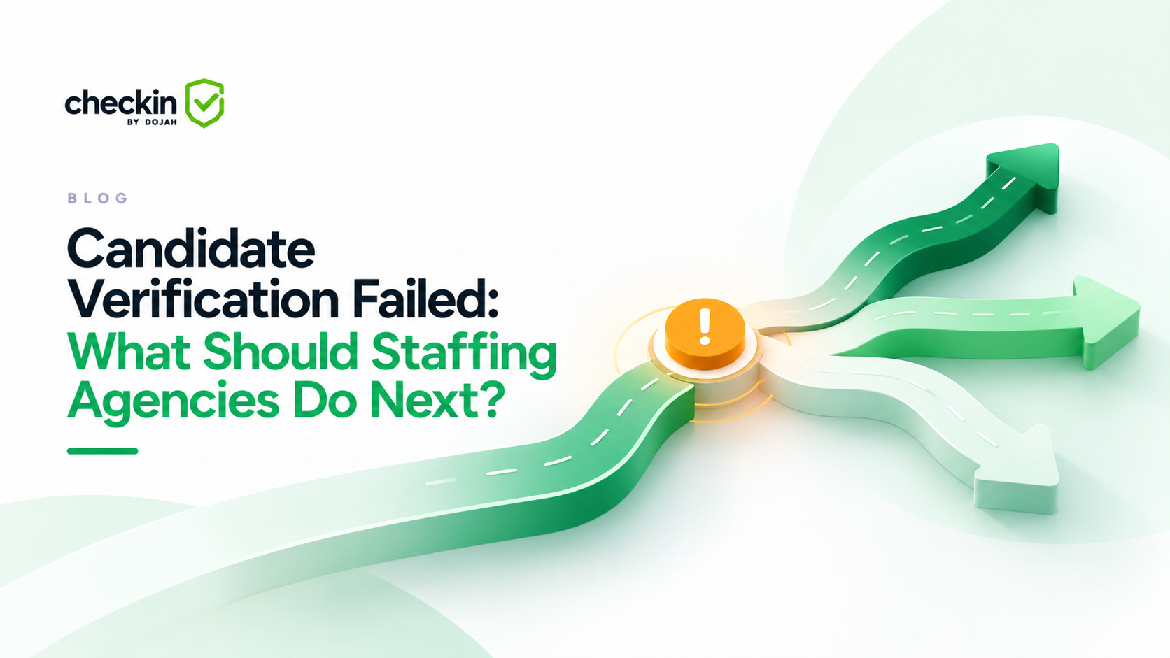 Failed candidate verification requiring recruiter review
